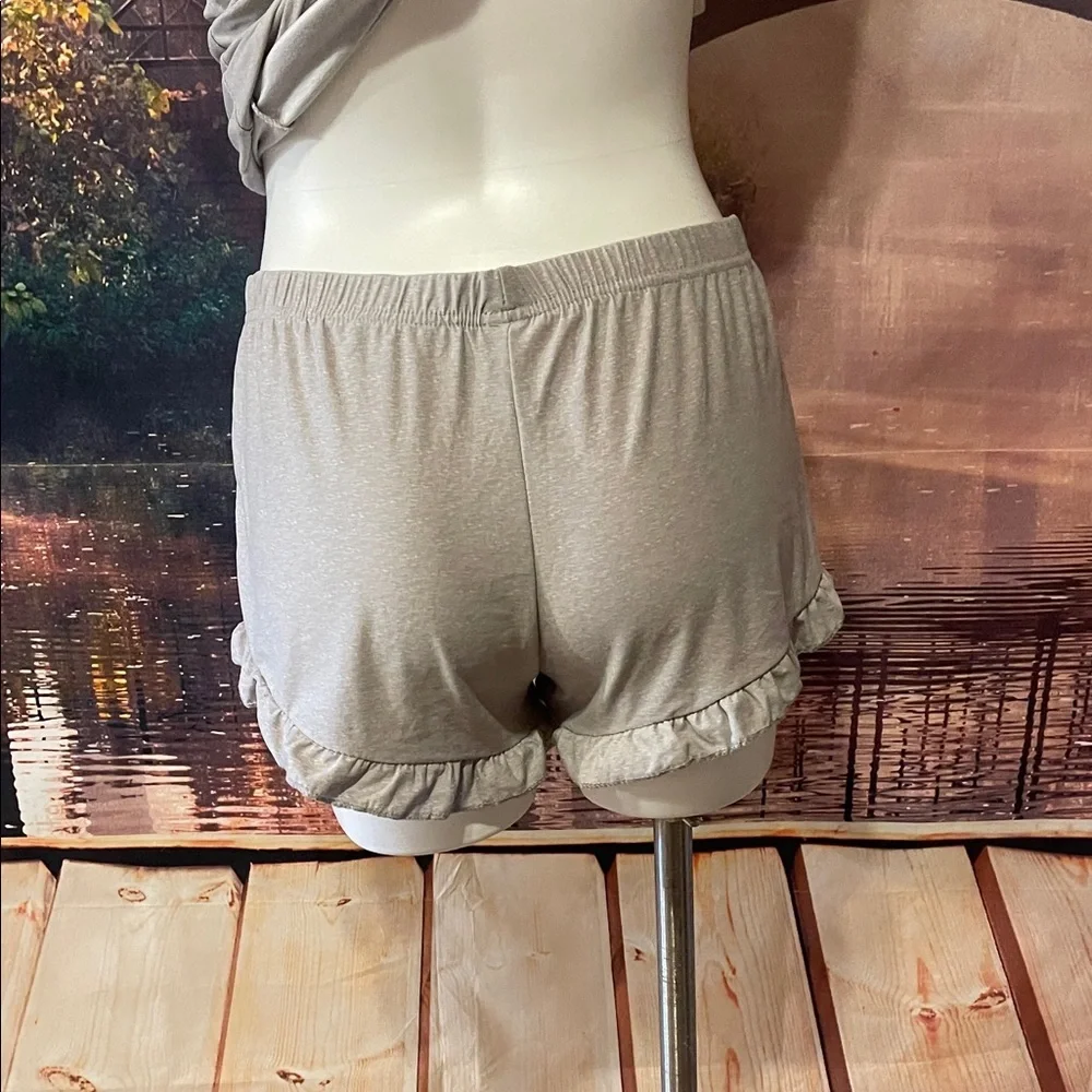 Cozy Gray and Red Women's Pajama Set - Picture 9 of 13